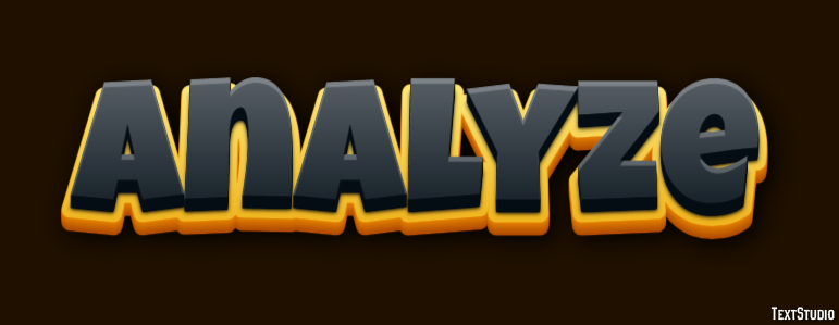 Analyze Text Effect