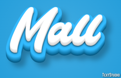 Mall Texteffekt