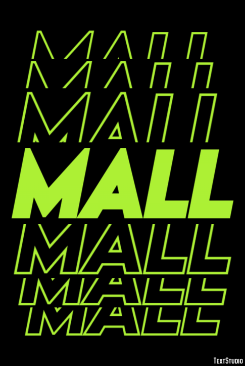 Mall Text Effect