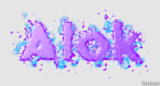Alok Text Effect