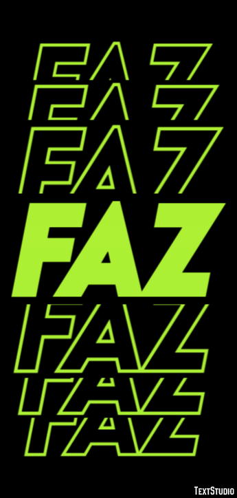 Faz Efeito do texto