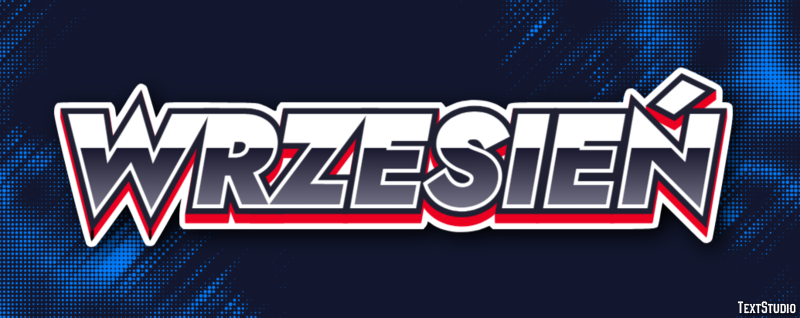Wrzesień Texteffekt