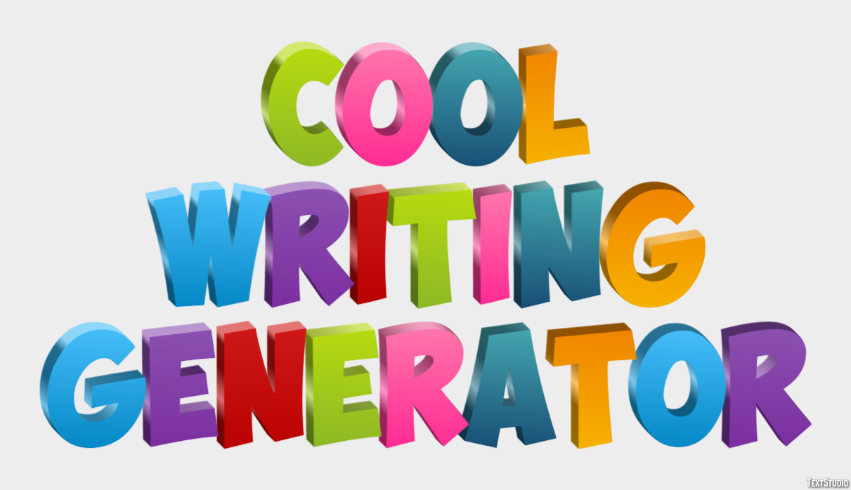 Cool Writing Generator Effet de Texte