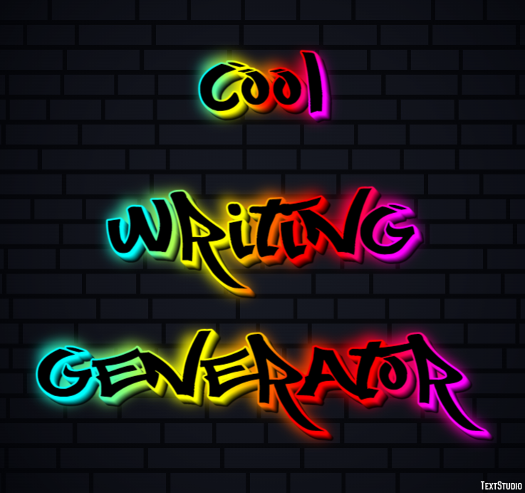 Cool Writing Generator Effet de Texte