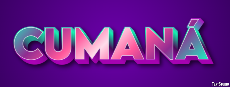 Cumaná Efekt tekstowy
