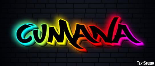 Cumaná Эффект текста