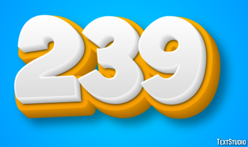 239 Texteffekt