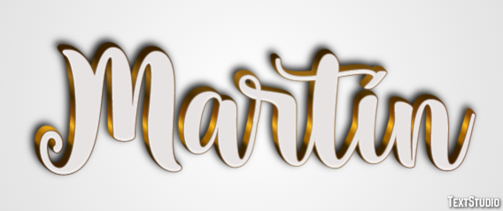 Martín Effetto testo