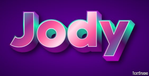 Jody Text Effect