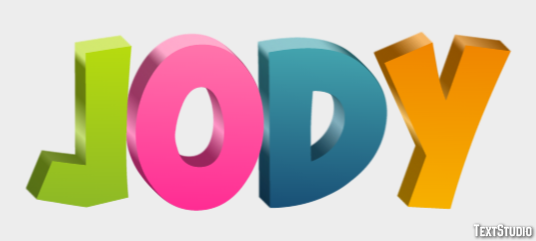 Jody Text Effect