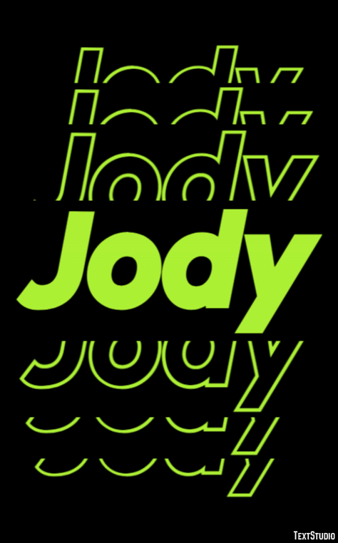 Jody Text Effect