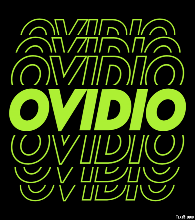Ovidio Efekt tekstowy
