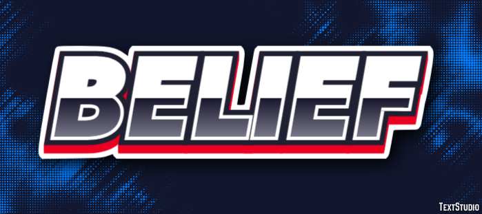 Belief Text Effect