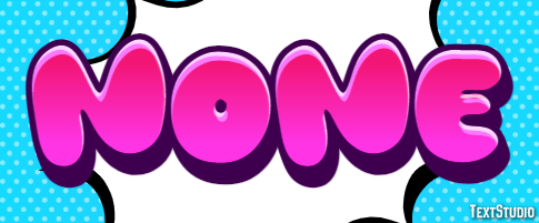 None Text Effect