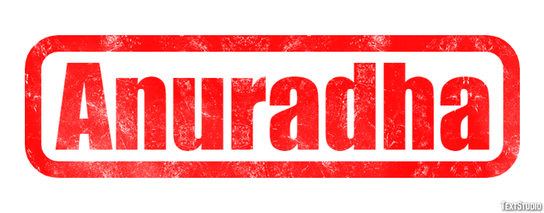 Anuradha Text Effect