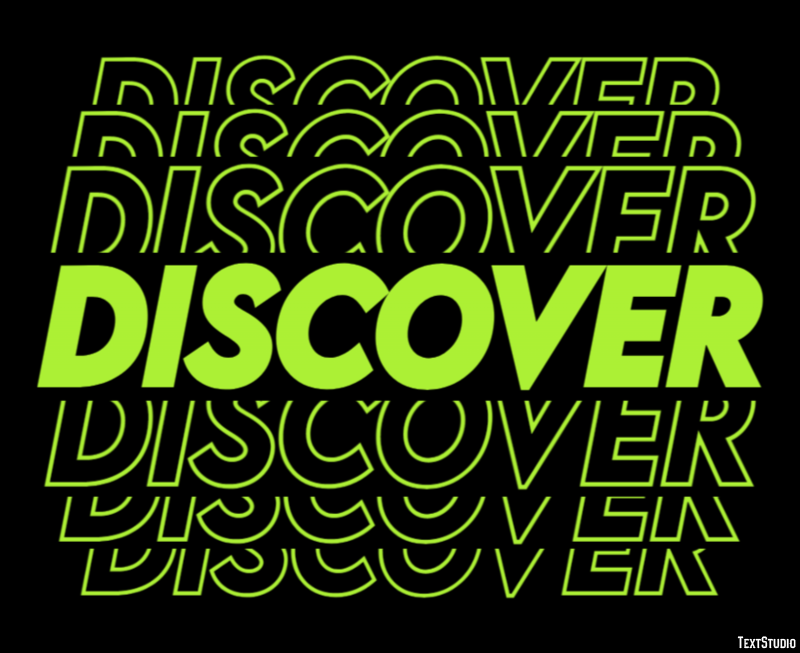 Discover Text Effect