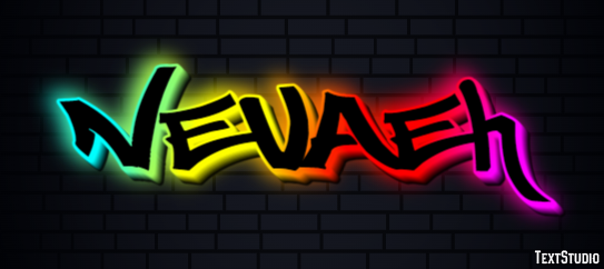 Nevaeh Texteffekt