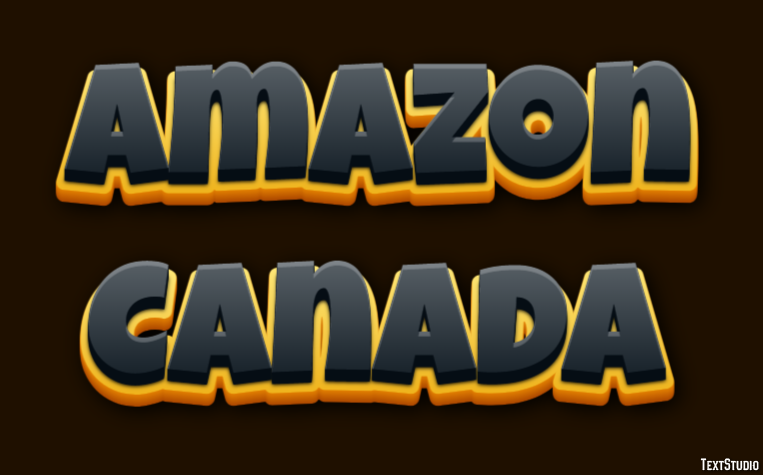 Amazon Canada Tekst Effect