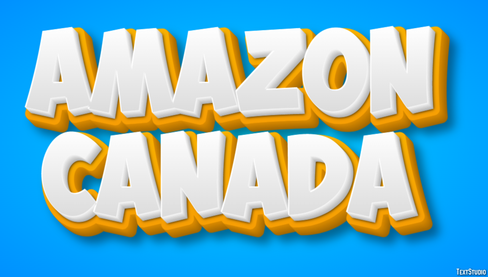 Amazon Canada Tekst Effect
