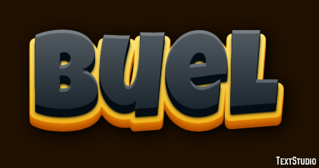 Buel Text Effect