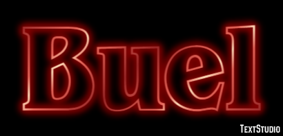 Buel Text effect