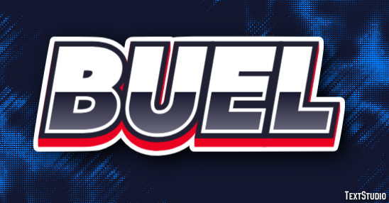 Buel Text effect