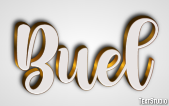 Buel Text effect