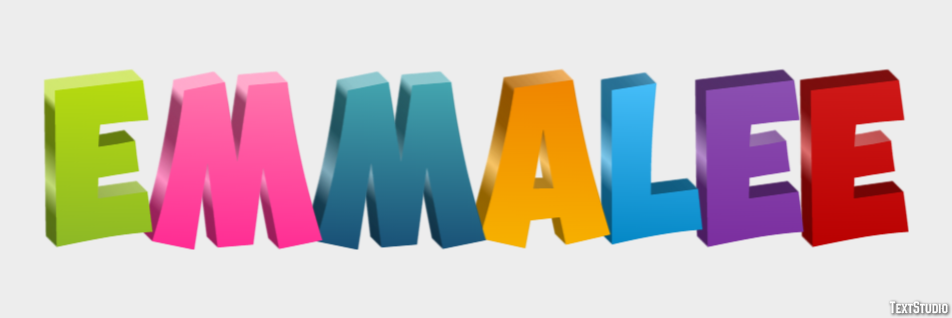 Emmalee Efecto de Texto