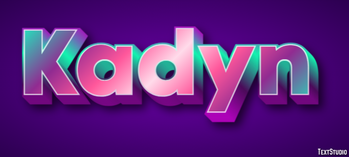 Kadyn Text effect