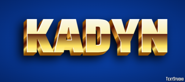Kadyn Text effect