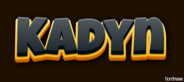 Kadyn Text effect