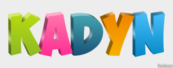 Kadyn Text effect
