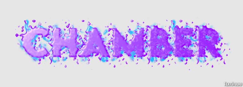 Chamber Efecto de Texto