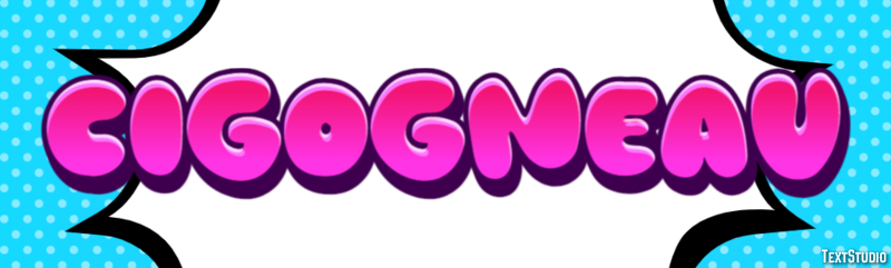 Cigogneau Efecto de texto