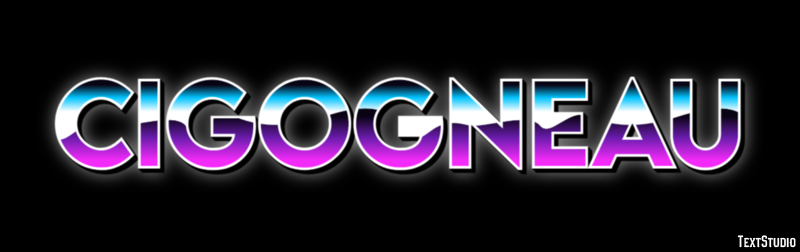 Cigogneau Efecto de texto