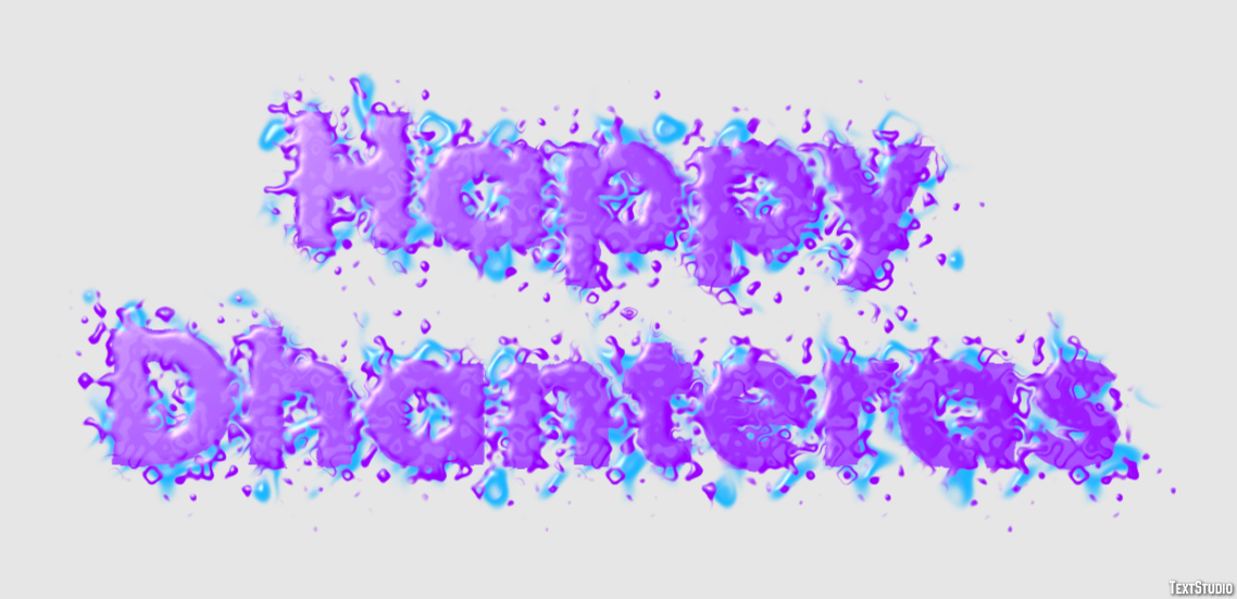 Happy Dhanteras Texteffekt
