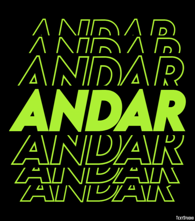 Andar Metin efekti