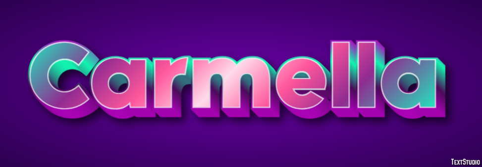Carmella Text Effect