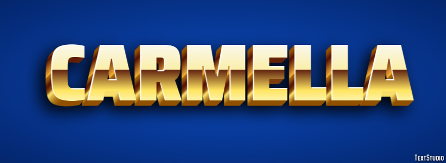 Carmella Texteffekt