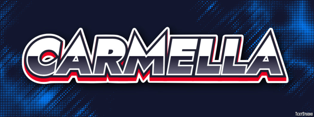 Carmella Эффект текста