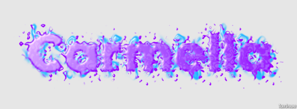 Carmella Text effect