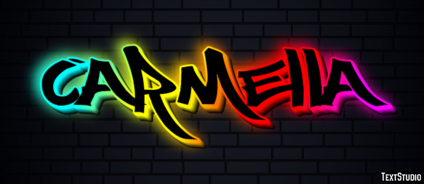 Carmella Text Effect