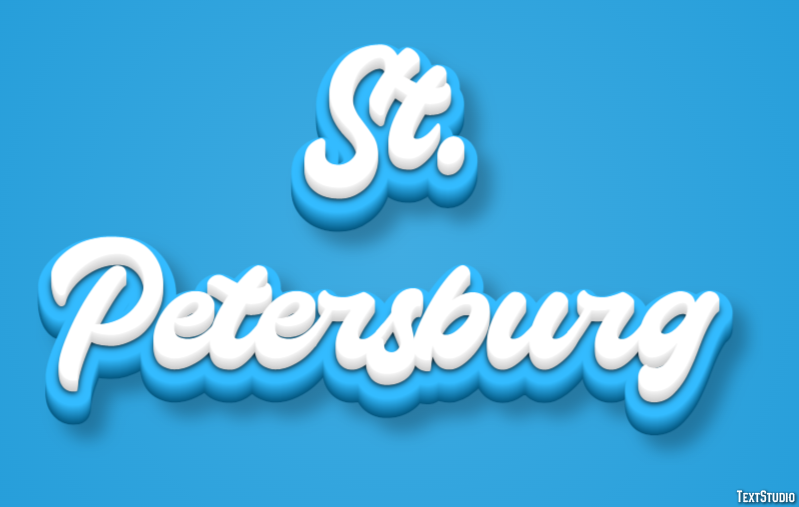 St. Petersburg Efekt tekstowy