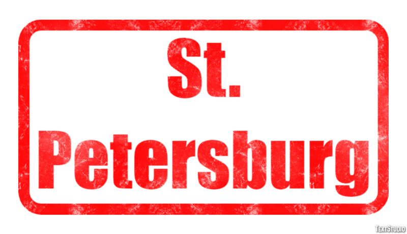 St. Petersburg Efekt tekstowy