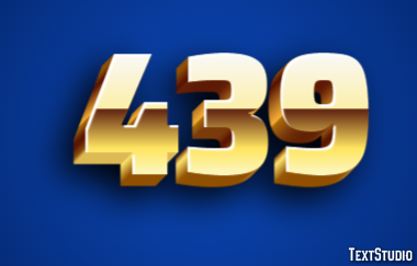 439 Effet de Texte