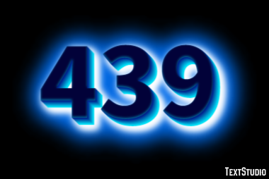 439 Efeito de texto