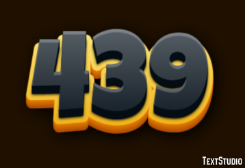 439 Texteffekt