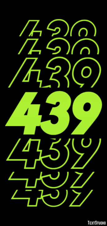 439 Texteffekt