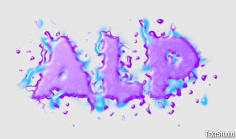 Alp Effet de Texte