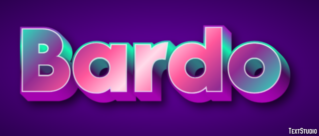 Bardo Text Effect